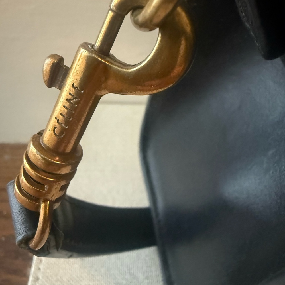 (AUTHENTIC) Celine Black Mini Bag - Picture 3 of 4